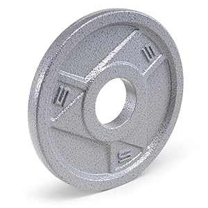 Marcy Classic 2″ Cast Iron Olympic Grip Plates