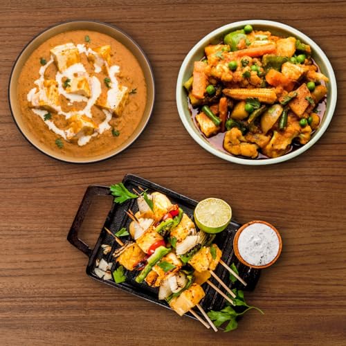 Image of ZOFF Veg Gravy & Marinade Combo - Paneer Gravy (90g), Magic Curry Mix (90g), Paneer Tikka Marinade (25g) -Instant, Authentic Indian Flavours - 205g (Pack of 2)