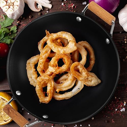 HEMOTON 2 Unidades Chapa De Aço Inoxidável Panela Frigideira Inox Fornecimento De Cozinha Frigideira