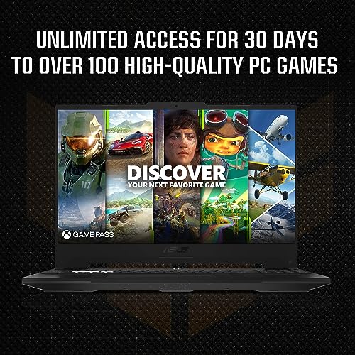 TUF Dash 15 (2022) FX517ZM Laptop Computer, 15.6” 144Hz FHD Display, Intel Core i7-12650H Processor, Nvidia GeForce RTX 3060 Graphics, 16GB DDR5 RAM, 512GB SSD, Windows 11 Home, Off Black - Notebook - Immagine 9