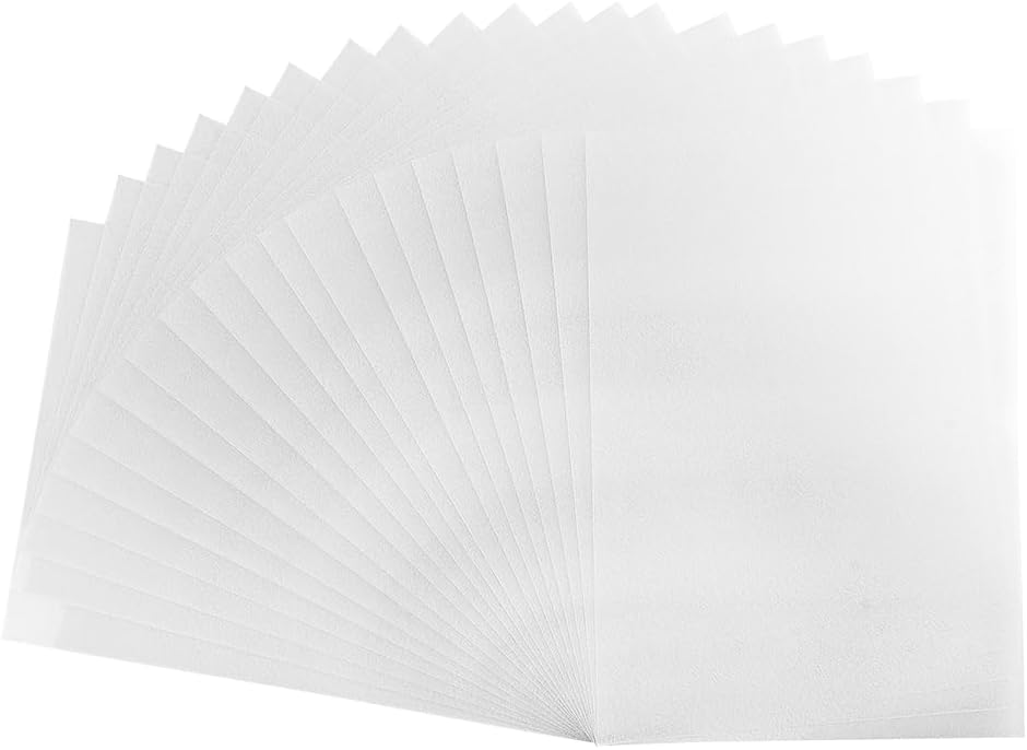 Ideen mit HerzLot de 20 pochettes thermorétractables A4 Transparent mat