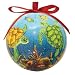 Cape Shore Sea Turtle Designed Hanging Ball Ornament