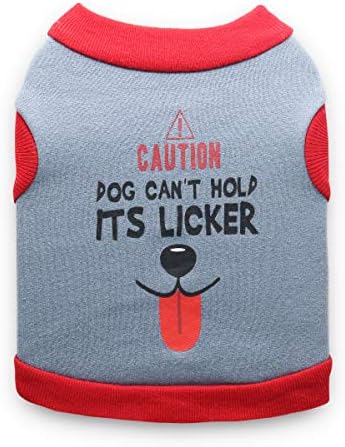 DroolingDog Pet Dog T Shirt Cute Vest Puppy Shirts for Small Dogs