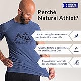 Zoom IMG-2 natural athlet tshirt fitness slim