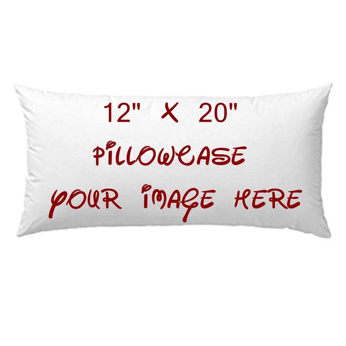 Mr.panda White Custom Throw Pillow Cover With Image Or Text, Velvet Decor Personalized Pillowcases Double-Sided Printing, Customize Photo Pet Pillow, Christmas, Anniversary, Valentines Day, Birthday, Moms Gifts