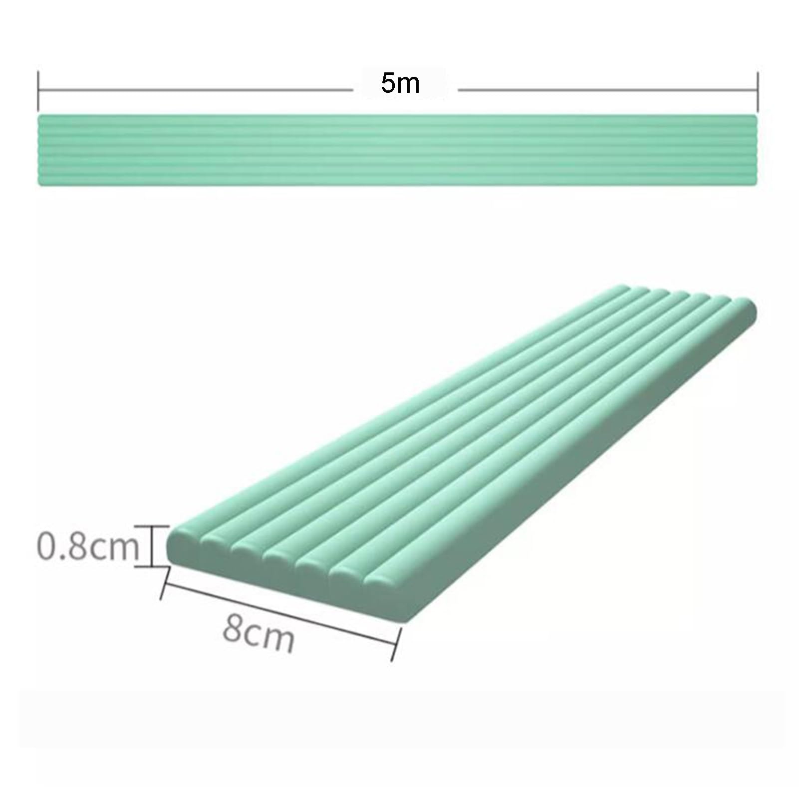 Protector de Esquinas, Protectores de Parachoques de Espuma Suave Resistente para Muebles y Bordes de Chimenea, cojín de Espuma a Prueba de Agua, pregrabado (4 Unidades Amarillas)