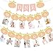 Pumpkin First Birthday Girl 12 Month Photo Banner for First Birthday Our Little Pumpkin is Turning One Decorations Pumpkin Birthday Decorations Girl