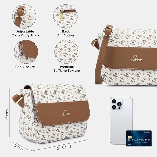Image of Lavie Woman's Broxa Flap Crossbody Sling Bag | Ladies Purse Handbag | Gift for Women