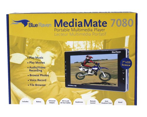 Blue Raven MediaMate 7080   Reproductor multimedia de 80 GB