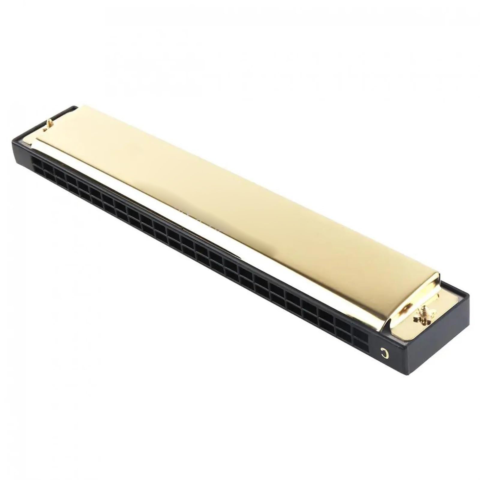 armonica a bocca Strumenti Musicali Per Armonica A Bocca Per Arpa In Oro 24 Fori 8K Titanio Armonica Tremolo Chiave Tono C