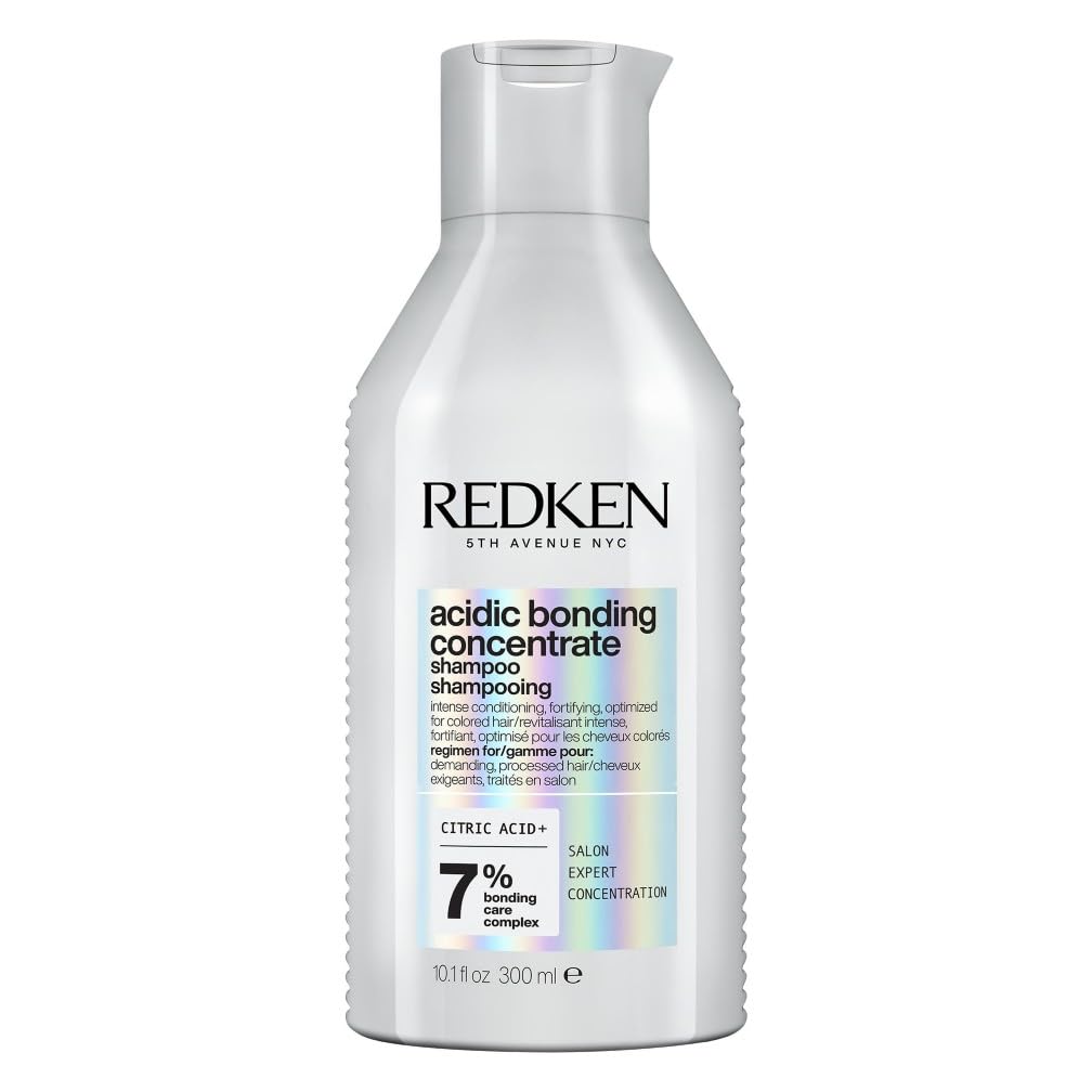 REDKEN Acidic Bonding Concentrate Shampoo, Sulphate Free for a Gentle Cleanse, Strengthens Bonds, Repairs Damage & Protects Hair