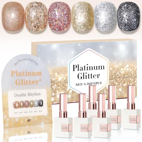 Double Rhythm Glitter Gel Set