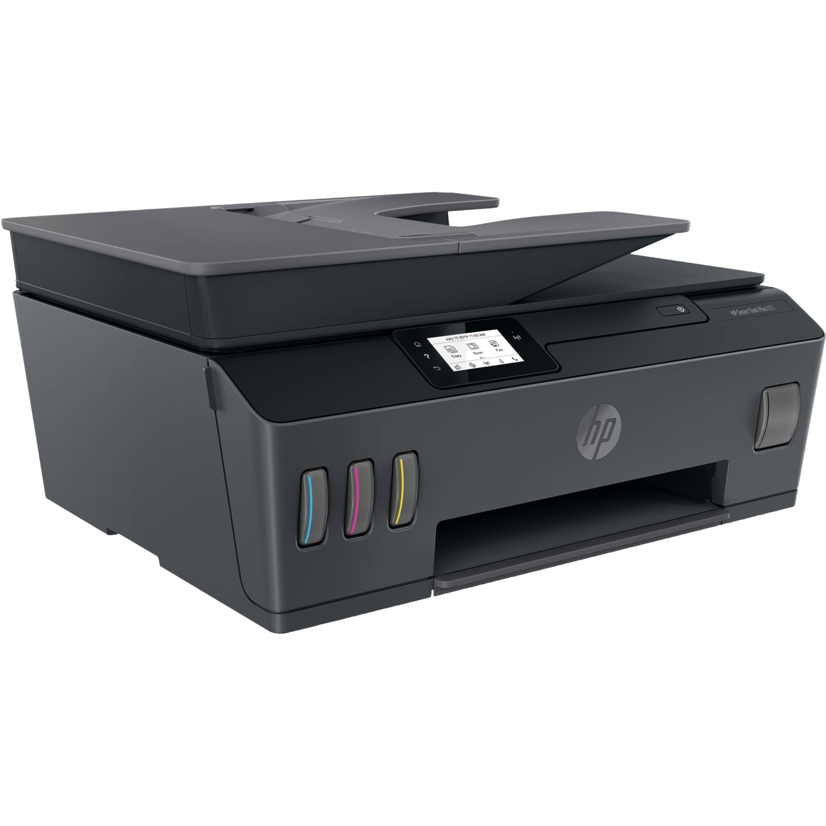 HP Smart Tank Plus 655 Y0F74A - Impresora A4 Multifunción con Deposito de Tinta Recargable, Impresión a Color, Escaner, Copiadora, Fax, Wi-Fi, Smart App, Negro