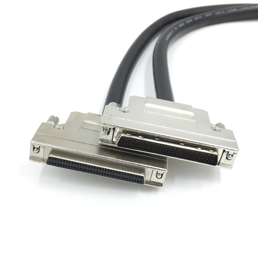 SCSI 68-poliger Stecker auf Buchse, Verlängerungskabel, HPDB68, Datenleitung, 1 m Länge