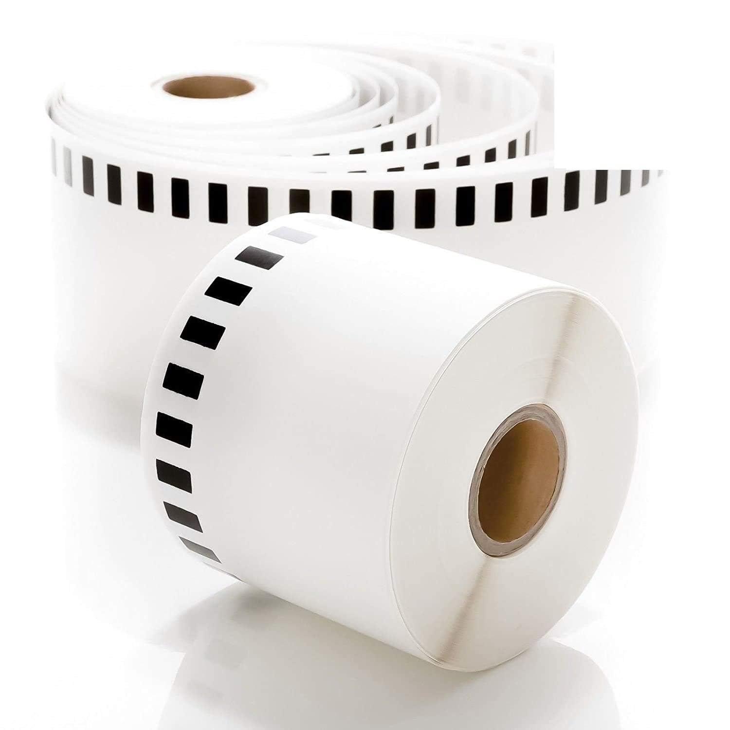 DK 2205 Compatible Label Roll for Brother DK-22205 White Continuous 2.4in x 100ft (62mm x 30.4m) Paper for QL 500 700 800 810W 820NWB 1060N Printer