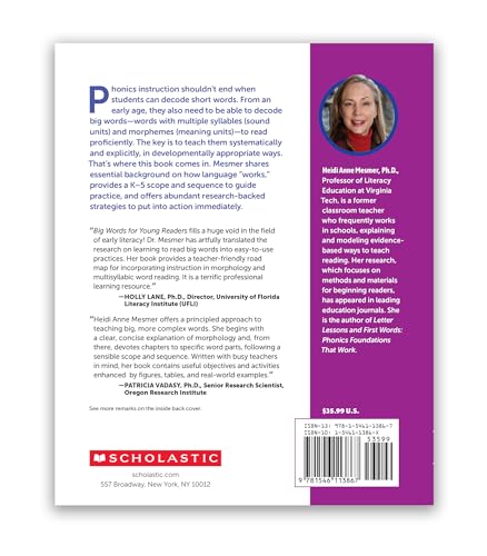 Big Words for Young Readers: Teaching Kids in Grades K to 5 to Decode--and Understand--Words With Multiple Syllables and Morphemes (The Science of Reading in Practice) - Image 2