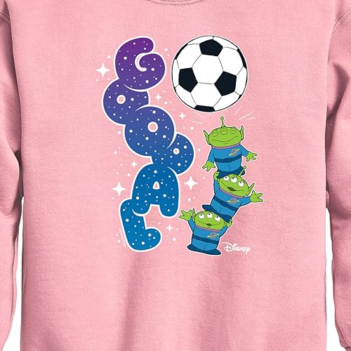Disney - Toy Story - Goal Aliens - Toddler & Youth Crewneck Fleece Sweatshirt2