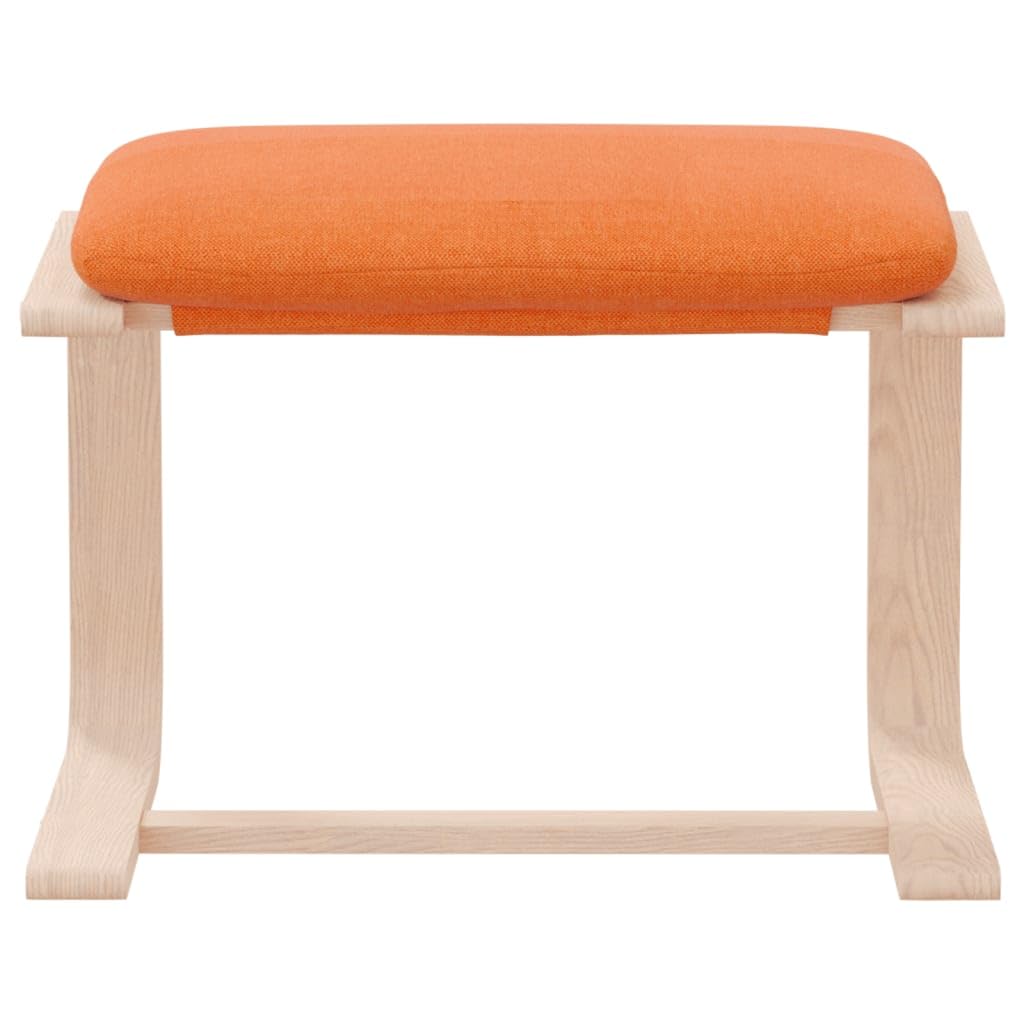 pouf poggiapiedi,pouf contenitore rotondo,Poggiapiedi Giallo Scuro 51x41x40 cm in TessutoGeeignet für Wohnzimmer, Schlafzimmer, Bad