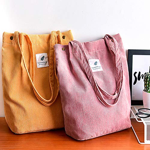 Funtlend-Large-Cord-Bag-for-Women-Corduroy-Tote-Bag-Women-Shoulder-Handbags-Totebag-for-School-Shopping-Work-College-Casual