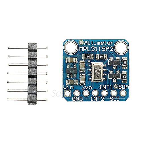 2.5V-5V MPL3115A2 I2C Intelligent Temperature Pressure Barometric Altitude Sensor Module Altimeter V2.0 for Arduino 20-110kPa