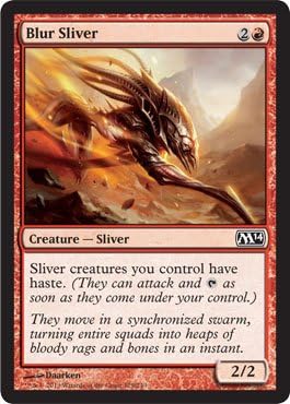 Magic The Gathering - Blur Sliver (129/249) - Magic 2014