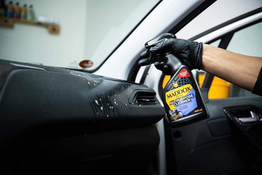 Maddox Detail - Wash & Shine 500ml | Car Shampoo With Carnauba Wax | Foam Cleaner Car Soap | Cleans, Degreases, And Protects | Professional Car Polish | Car Cleaning Products Exterior