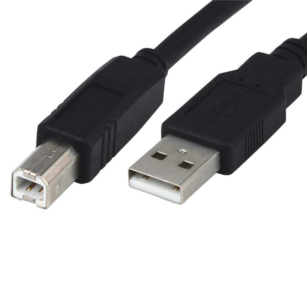 iSeventy9 1M USB Printer Cable, USB 2.0 A to B Lead Compatible with printers and scanners from HP, Epson, Brother, Cannon and all other USB A/B Devices-Black