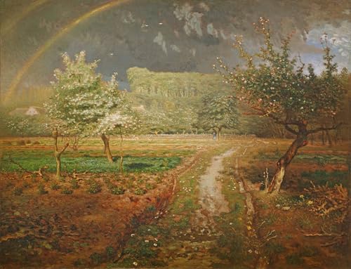 Tableau Toile Le Printemps à Barbizon : Créez une Ambiance Nature dans votre Salon