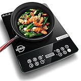 cuisiniere avec plaques induction [Fonction auxiliaire de chronométrage] Plaque induction portable a une fonction de minuterie. Vous permet de cuisiner selon vos besoins. La marmite et les sautés prennent en charge la fonction de minuterie de 4 heures, tandis que les autres modes de cuisson prennent en charge le mode préréglé jusqu'à 24 heures à l'avance.