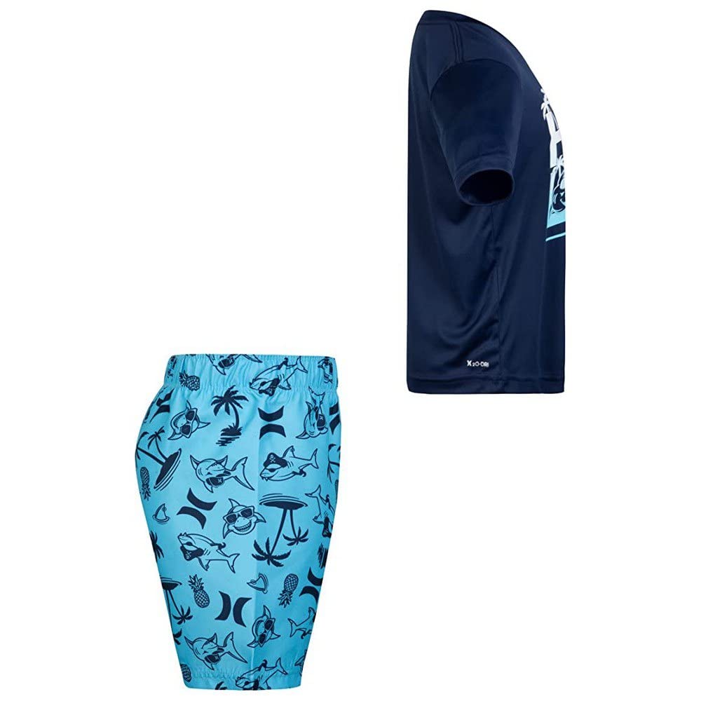 Hurley Hrlb Shark Paradise Set Pantaloncini da Board Bambini e Ragazzi