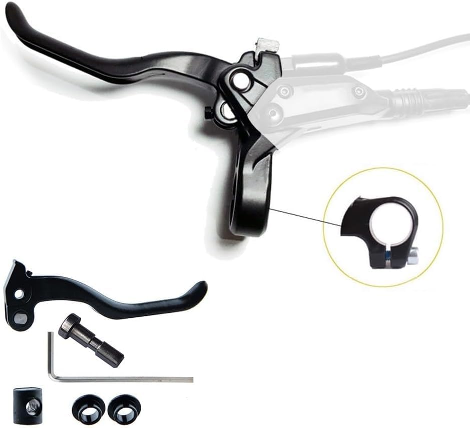 Maniglia Freno per Bici Compatibile con GOODTASTE per XOD per Jiazhu, Maniglia di Arresto con Pompa a Disco Idraulico (120mm)