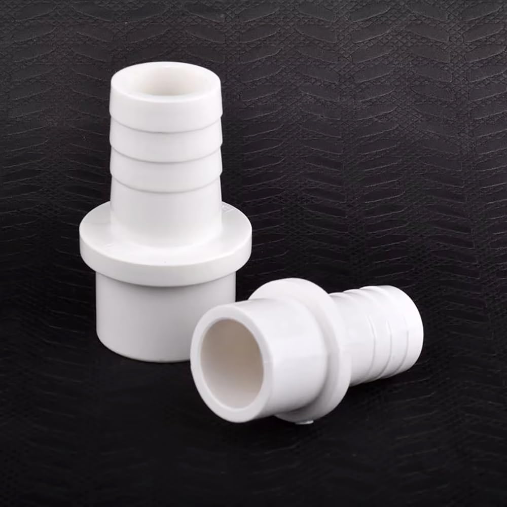 Conector Pagoda de PVC (20 Unidades), Color Blanco, Adaptador for Manguera de riego de jardín de 20/25/32 mm.(20pcsx32mmx16mm)
