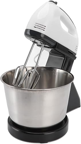 Mezclador eléctrico de pie, mezclador automático para el hogar, ahorro de tiempo, ligero, de 50 a 60 Hz, multiusos, enchufe de EE. UU., 110 V con