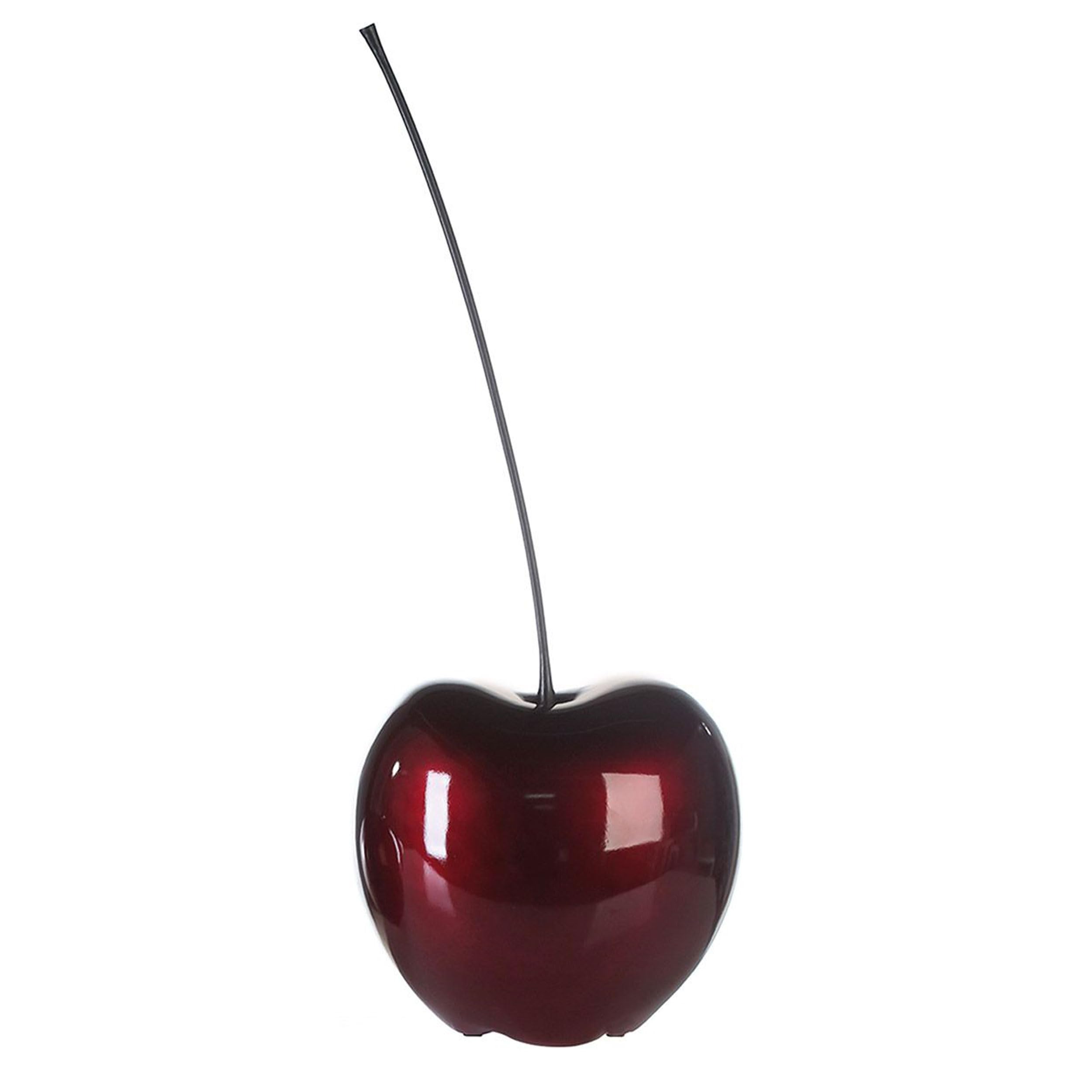 Cherry Celebration wine red metal height: 42 cm made of ceramic.
