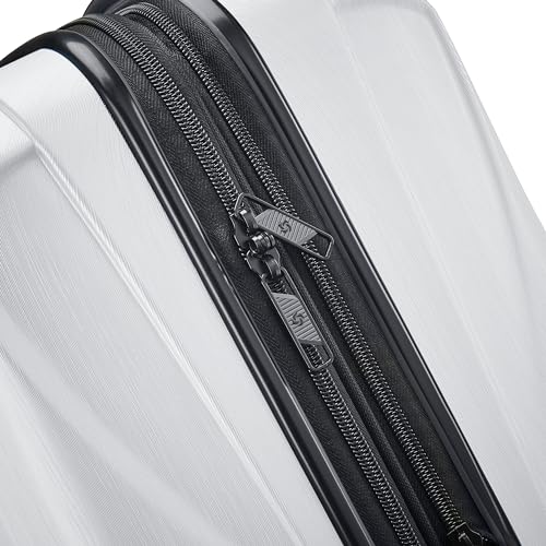Image of Samsonite Centric 2 Hardside Expandable Luggage with Spinners, White, 22X14X9 Carry-on
