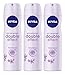 Nivea Double Effect 48 Hr Anti-perspirant Deo Spray (Violet Senses) 150ml. (Pack of 3)