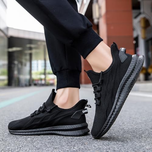Running Shoes for Men Tennis Mens Sneakers Gym Workout Lightweight Walking Casual Athletic Slip On Shoes 7