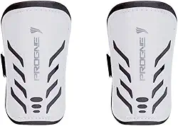 Caneleira Futebol Futsal Society Baby Sem Tornozeleira - Branca - Par