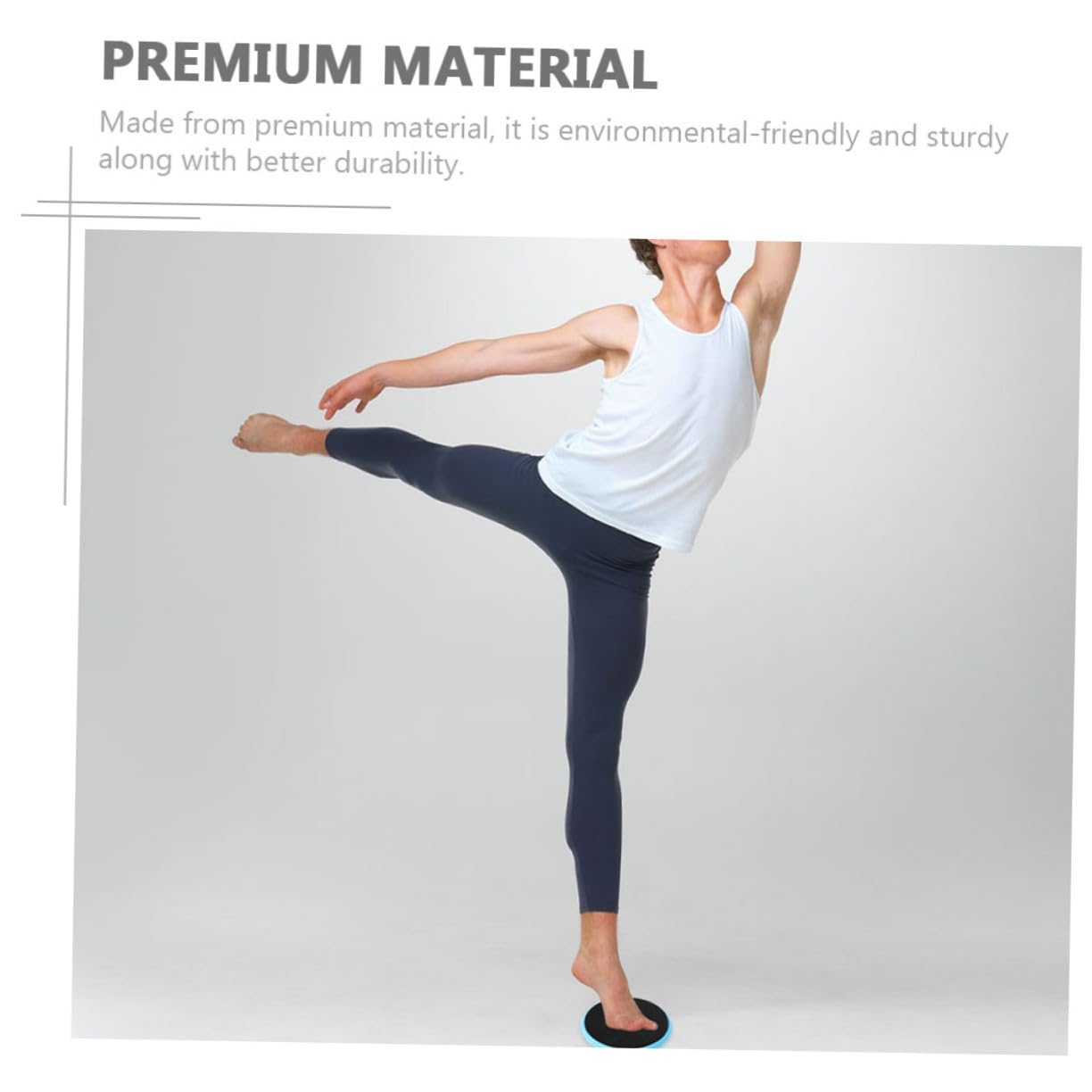UKCOCO Planche de Rotation pour Ballet et Danse Disque Entraînement Tournant Portable Surface Lisse Antidérapante Aide à Équilibre pour Danseuses Gymnastes et Patineuses