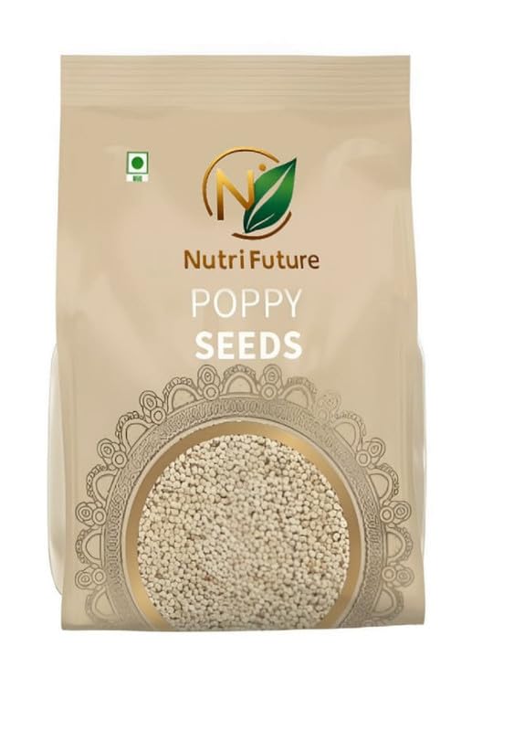 NUTRIFUTURE Poppy Seeds - 100% Natural, Fresh & Aromatic | Ideal for Baking, Cooking, and Garnishing | Non-GMO, Gluten-Free 500grm (B0DG2CQD3K) Amazon Price History, Amazon Price Tracker