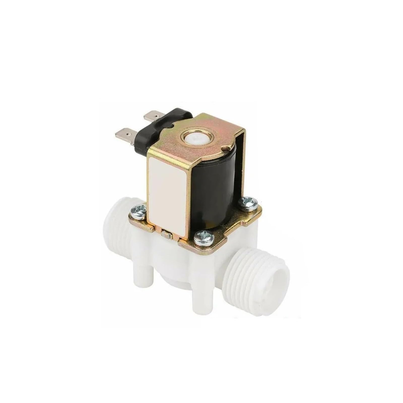 Válvula solenoide de 3/4 interruptor normalmente cerrado de 12V para tubería de agua