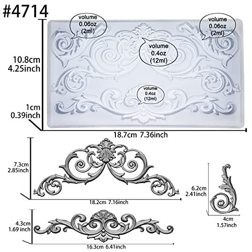 FUNSHOWCASE Garland Mould for Polyclay Air Dry Clay Plaste (4714) - Image 2