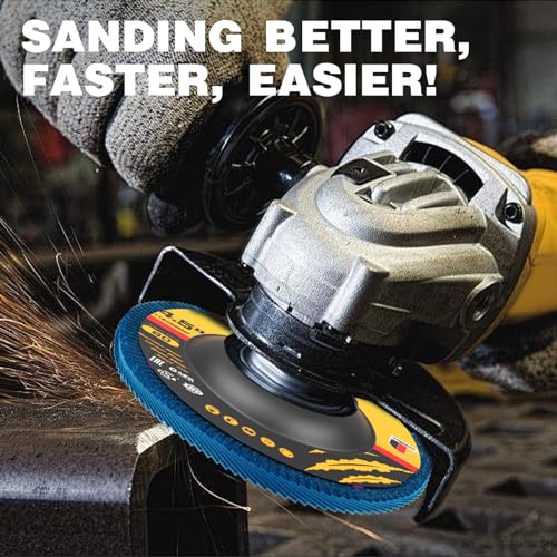 Pretec 115B80FD40#-12 Flap Discs 4 1/2 For Angle Grinder thumb #5