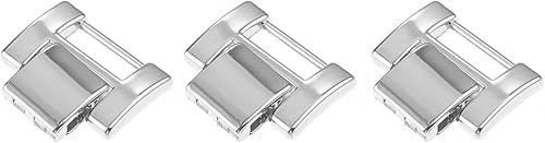 Miniatura 1 de 3 piezas de eslabones adicionales de 0.75 pulgadas de ancho para correa de reloj, cadena de extensión para correas de reloj inteligente para relojes