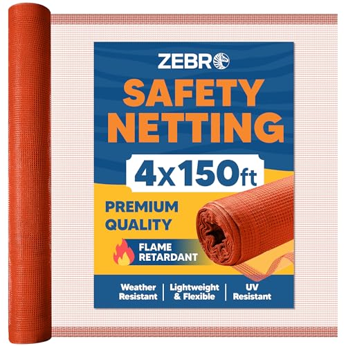Fire Retardant Debris Safety Netting (4' x 150')