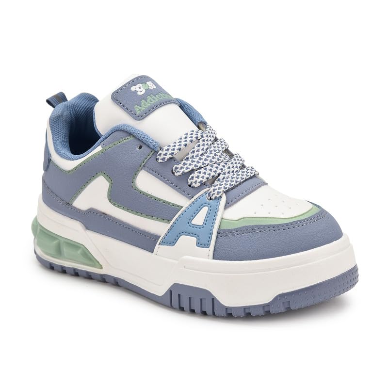 G&D Addiction Unisex Kids Shoes | Memory Foam with PVC Moulded Synthetic Upper Breathable, Lightweight | Comfortable & Durable Stylish Indoor & Outdoor | Sneaker