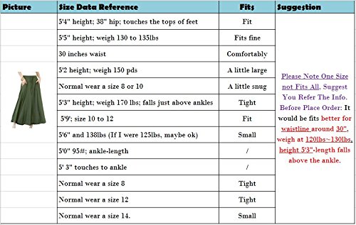 Ezcosplay Petite Modal Cotton Solid Long Elastic Waist Soft Maxi Skirt for Women Girls2