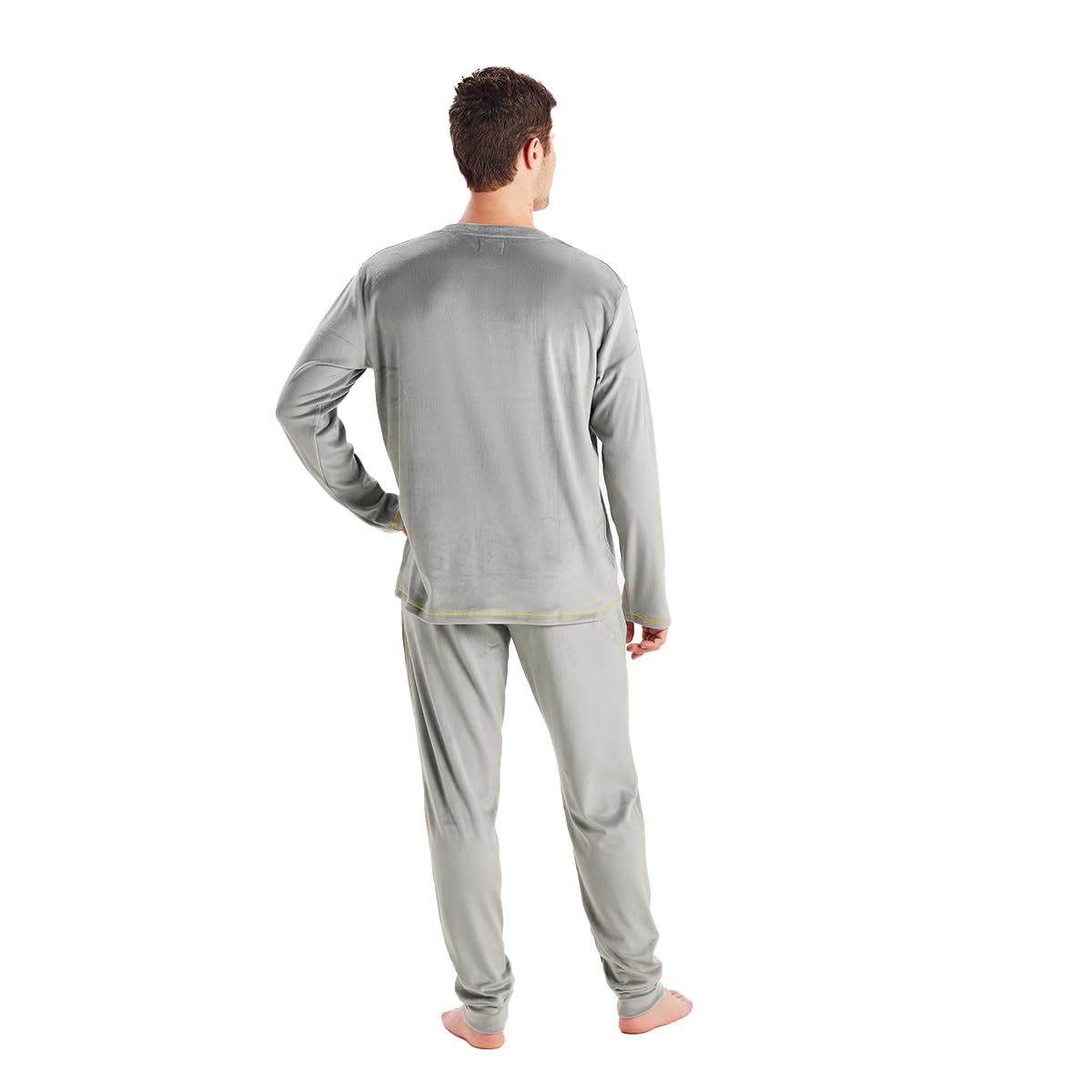 Munich Pijama Manga Larga Cuello Redondo Terciopelo MU3 para Hombre