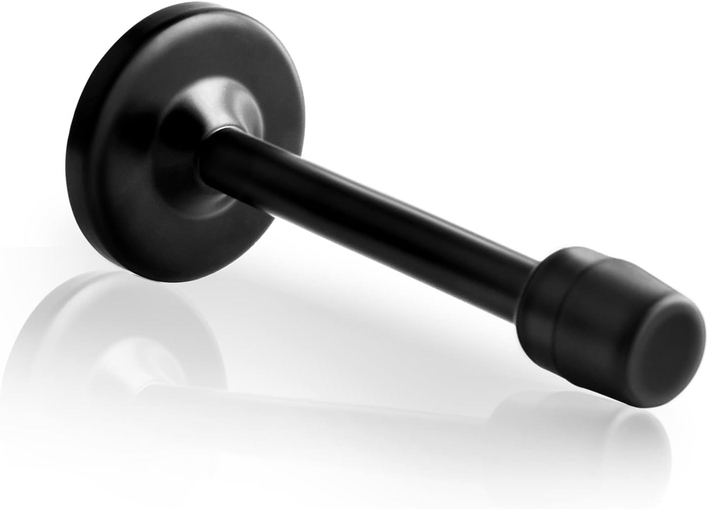 Door Stoppers, 5 Inch Long Door Stop Heavy Duty Stainless Steel Doorstops Wall Mount