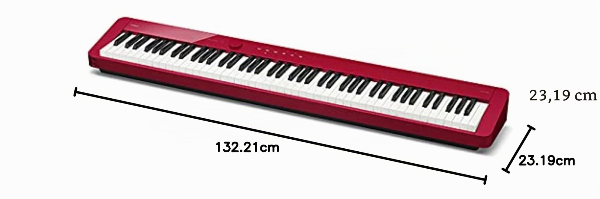 Casio, 88-Key Digital Pianos-Stage (PX-S1100RD)
